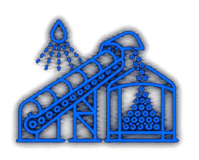 Dust Controlled Bulk Network Icon Image