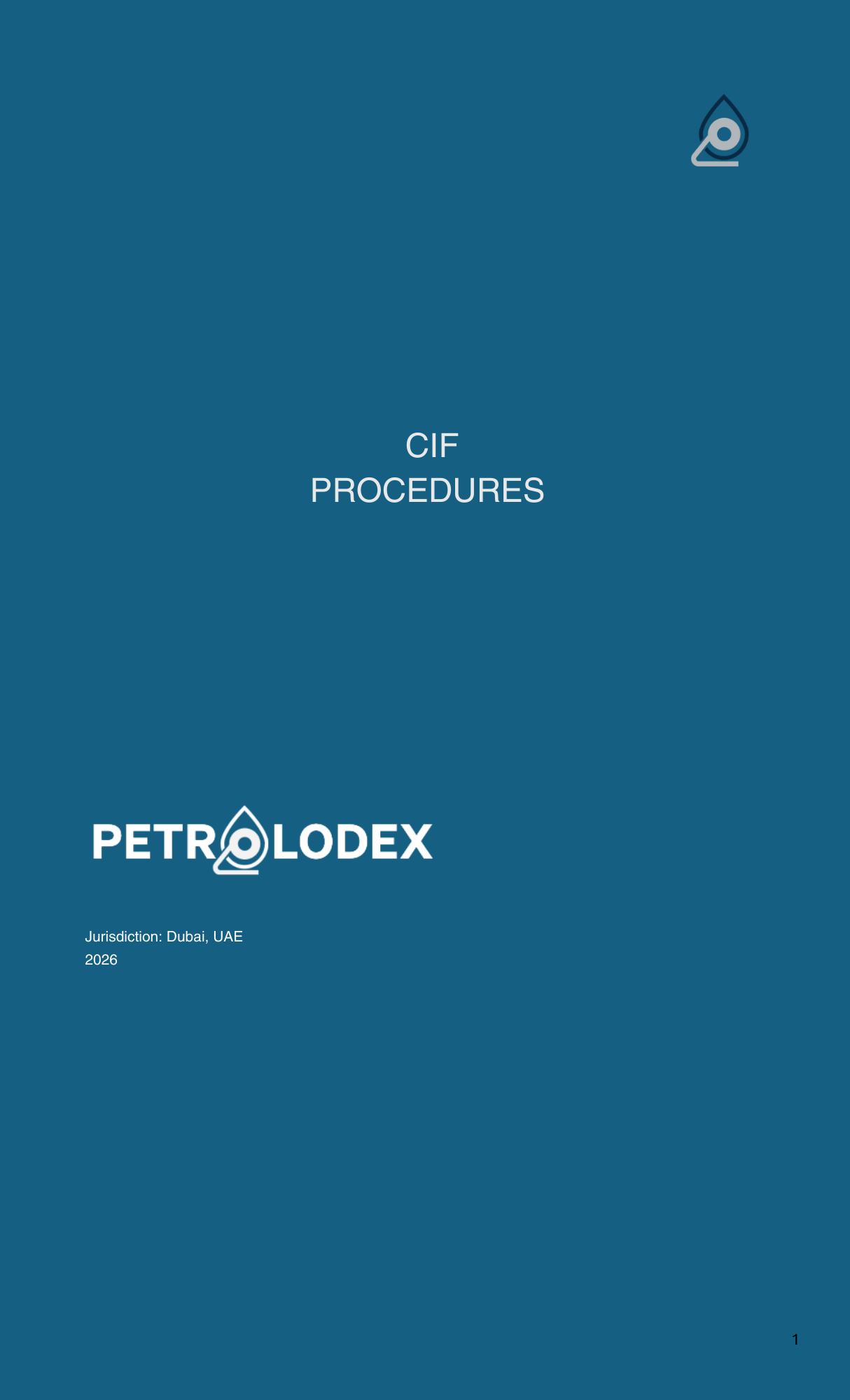 Cover of CIF Procedure
